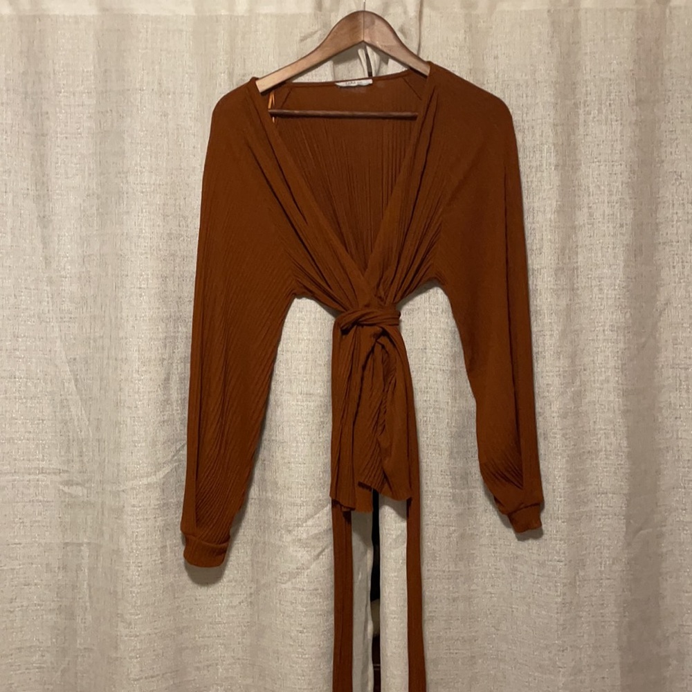 Zara Wrap Blouse
